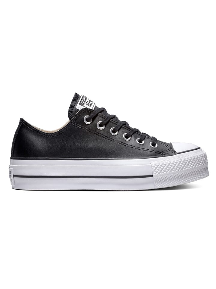Converse Leder-Sneakers "Chuck Taylor All Star Lift" in Schwarz - 37
