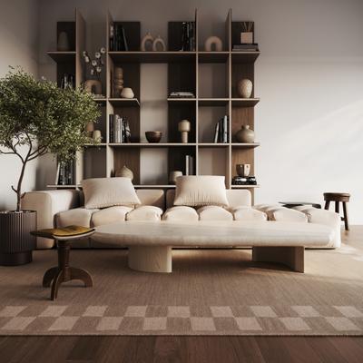 Nuloom Serelina Solid Wool-Blend Rug