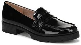 Women's London Loafer by LifeStride in Black Patent (Size 8 M)