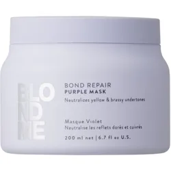 Schwarzkopf Professional, Haarmaske, BLONDME Bond Repair Lila Maske (500 ml)