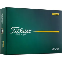 Titleist Golfbälle AVX 2026 - 12er Pack, gelb