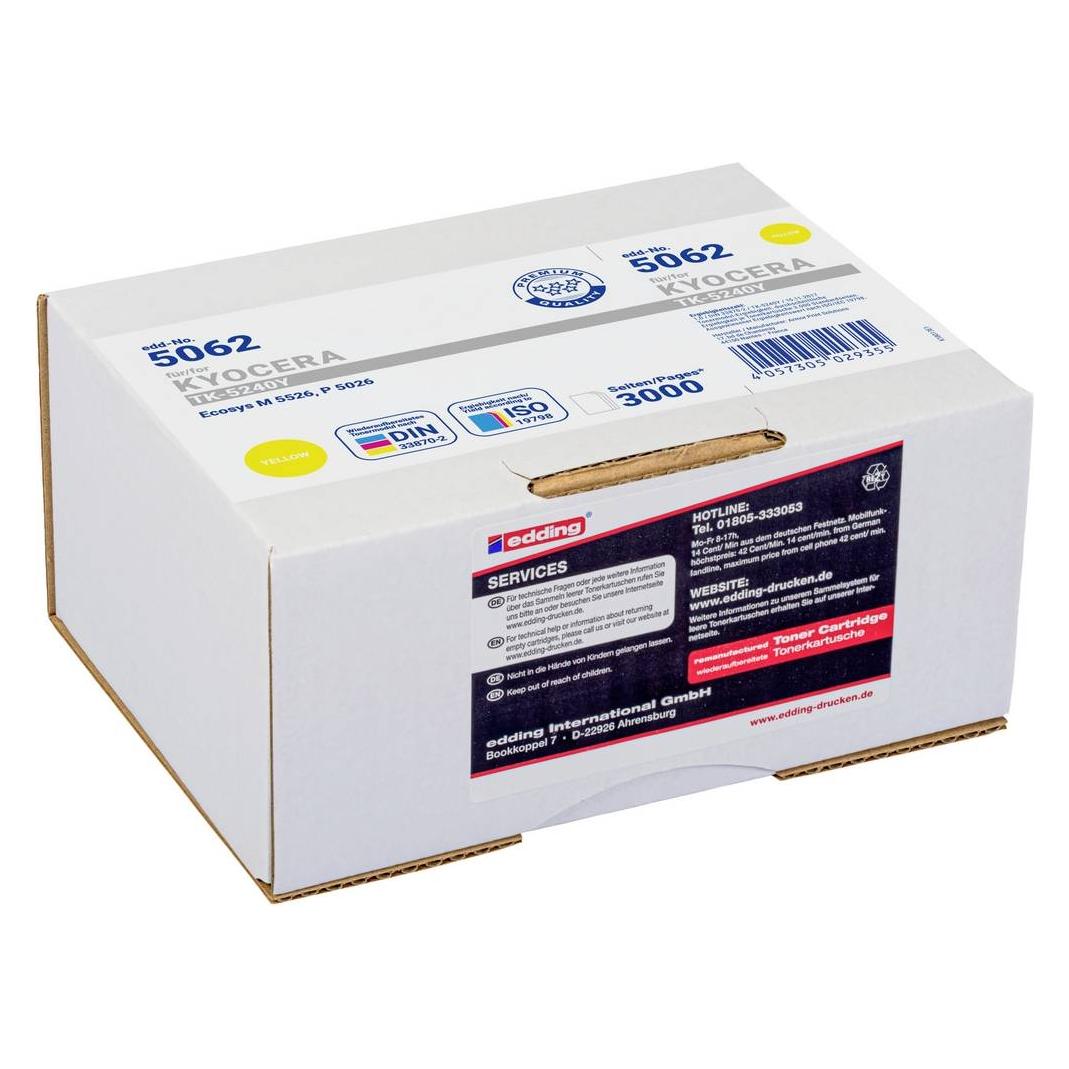 Edding Toner ersetzt TK 5240Y Gelb (Y) (18-5062)