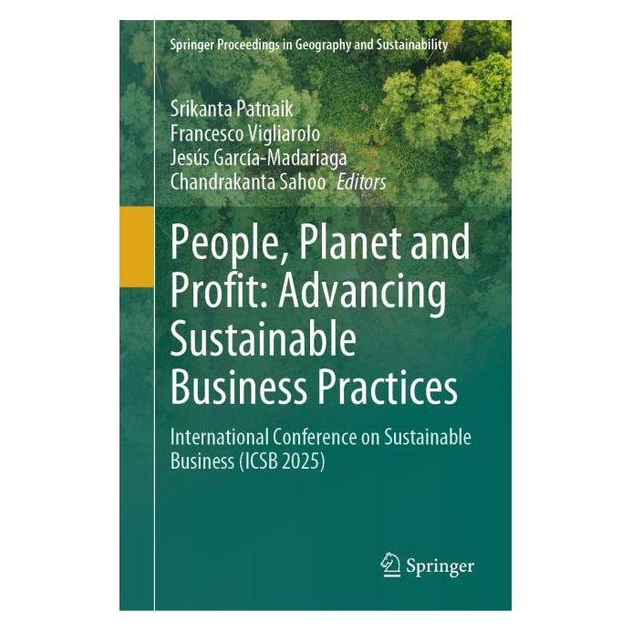 Springer People, Planet and Profit: Advancing Sustainable Business Practices (Englisch, Hardcover, Chandrakanta Sahoo, Francesco Vigliarolo, Jesús García-Madariaga, Srikanta Patnaik) (65429025)