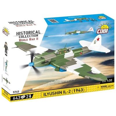 COBI Historical Collection 5745 - Ilyushin II 02 Shturmovik, 643 Klemmbausteine