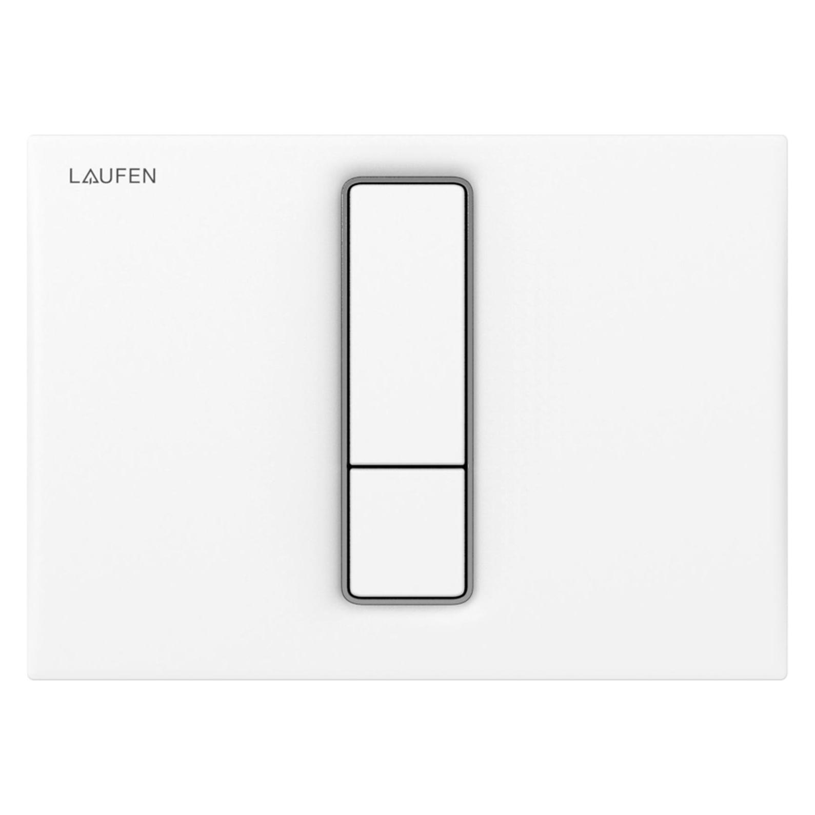 Laufen Lis press aw101 weiss - Steuerplatte aw101 duoskyl (H9001010000001)