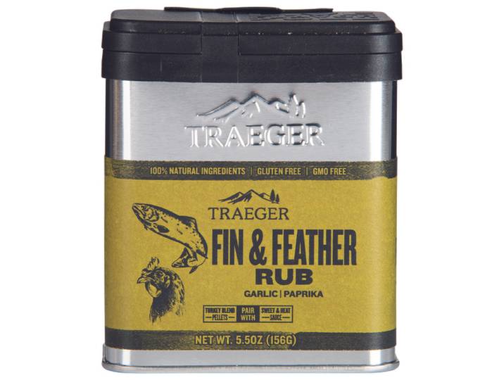 Traeger Fin & Feather Rub Knoblauch/Paprika Gewürzmischung