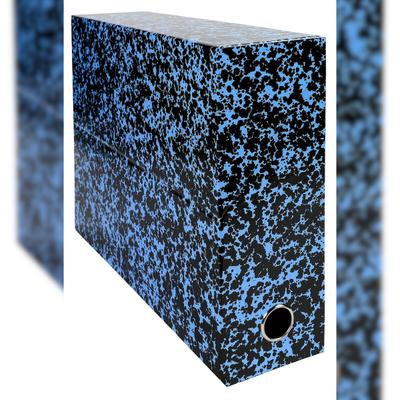 Exacompta 89722E 5x Transferbox, Rücken 90mm, 25x33cm für DIN A4 - Annonay - Blau