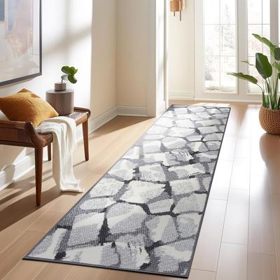 World Rug Gallery Contemporary Abstract Design Area Rug
