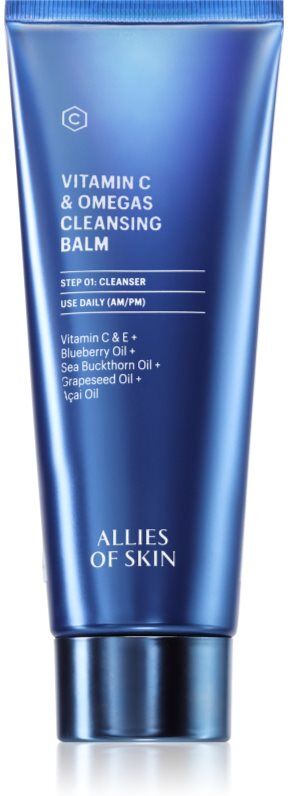 Allies of Skin Vitamin C & Omegas Cleansing Balm nährendes Reinigungsbalsam 100 ml