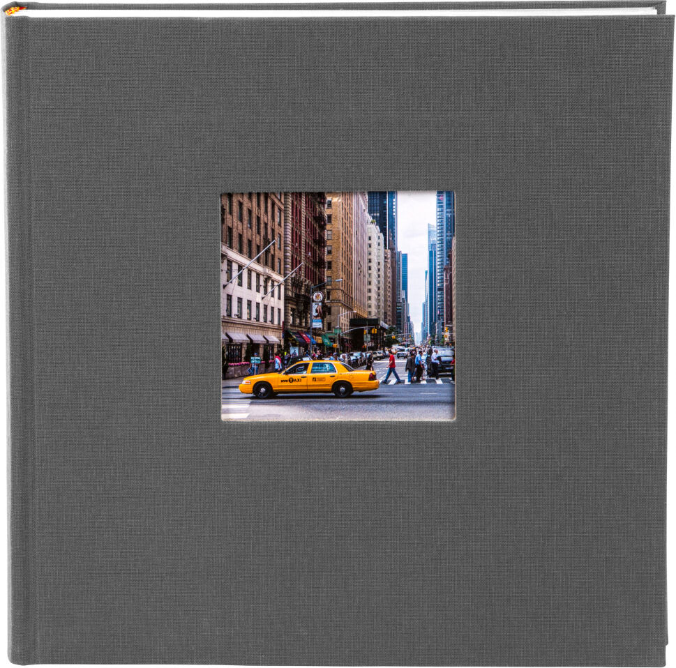 Goldbuch Einsteckalbum 17725 Bella Vista 200 Fotos 10x15cm grau