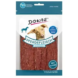 Dokas Dog Pferdefleisch getrocknet | 12x 60g Hundesnack