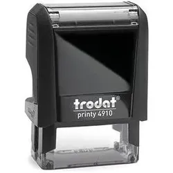 Trodat, Stempel,  Textstempel Printy 4910 26 x 9 mm (B x H) individuelle Textplatte schwarz