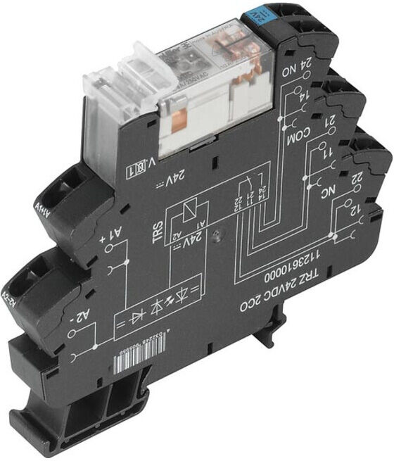 Weidmüller Relais de commutation Termseries TRZ 24VDC 2CO (1123610000)
