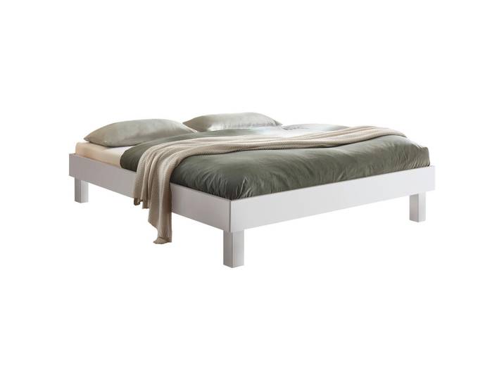Hasena Bett, Weiß, 200x200 cm, in verschiedenen Holzarten erhältlich, Größen Über- und Sondergrößen erhältlich, Kinderzimmer & Jugendzimmer, Kindermöbel, Kinderbetten