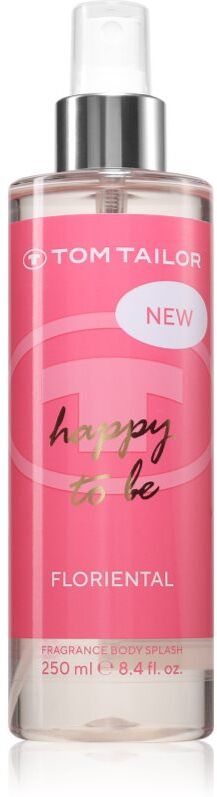 Tom Tailor Happy To Be spray corporel pour femme 250 ml