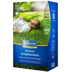 Kiepenkerl, Samen, Profi-Line Premium Schattenrasen für Trockenlagen, 2 kg (Rasensamen)
