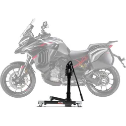 Zentralständer EVOLIFT® für Ducati Multistrada V4 S Grand Tour 24- Black Ops Edition (Grundfarbe: Schwarz)