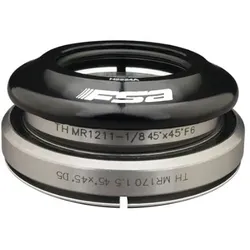 FSA Steuersatz NO.42/49ACB 1 1/8" zu 1,5" mit Aheadkappe | schwarz