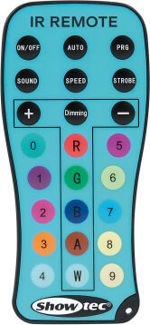 Showtec Eventlite UR-5 IR Remote Fernbedienung