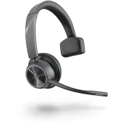 POLY Voyager 4310 UC Kopfhörer Verkabelt & Kabellos Kopfband Büro/Callcenter USB Typ-C Bluetooth Schwarz