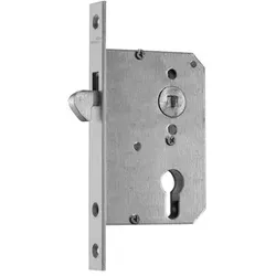 Schiebetürschloss 172,PZ55/8,D55,F20x180rd,Si
