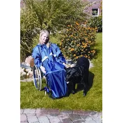 Orgaterm Regencape mit Arm Gr. 4 Senior / schwarz