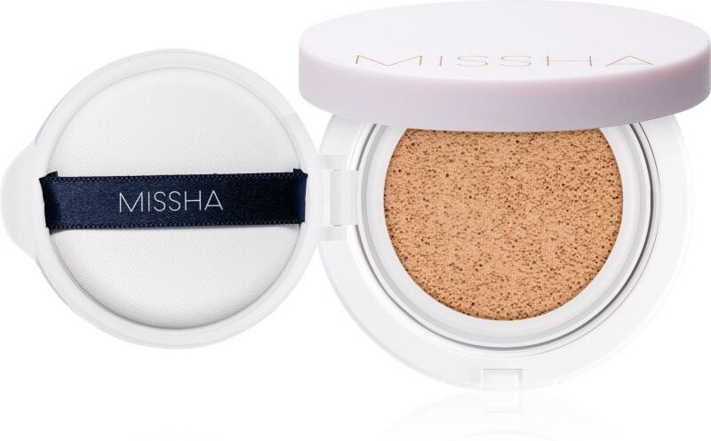 Missha Magic Cushion Cover Lasting long-lasting cushion foundation SPF 50+ shade #21 Natural Light Beige 15 g