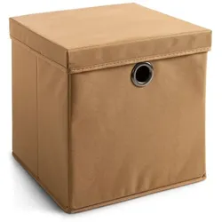 Aufbewahrungsbox 30 x cm Holz Grau Anthrazit
