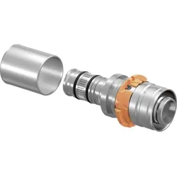 Uponor Press-System-Übergangskupplung 1015190 20 mm x 20 Rapex, Messing verzinnt