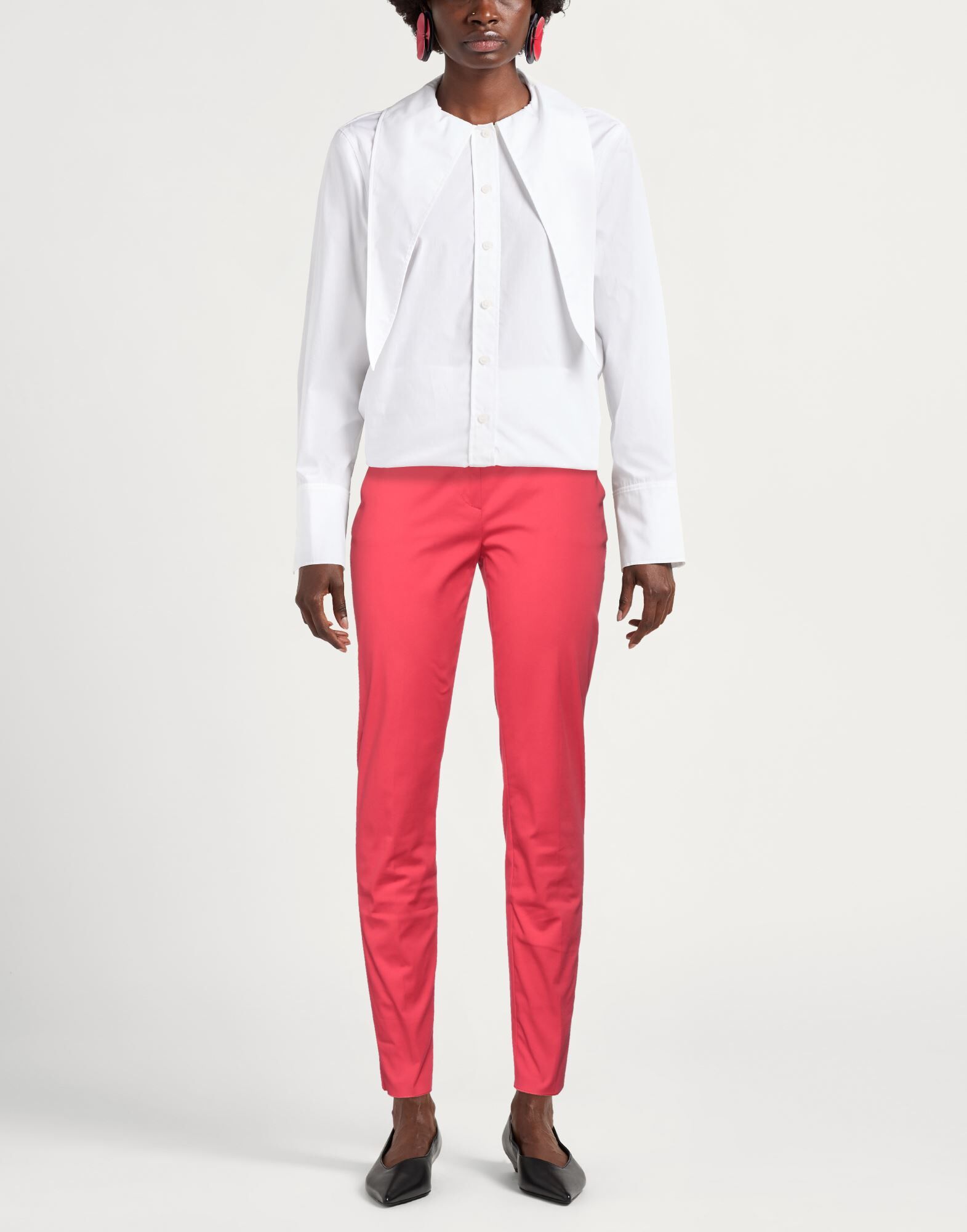 Max Mara Pantalones Mujer Coral 36 Mujer