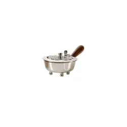 Räucherpfanne Maso silber 20x9,5x6cm
