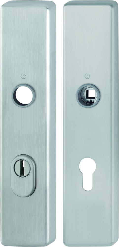 HOPPE Schutz-Langschild E2222ZA/2210 eck.,ES1,ZA/PZ 72/8,F69,TS 37-47 11980837