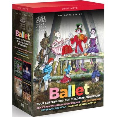 Ballette für Kinder [4 DVDs], DVD