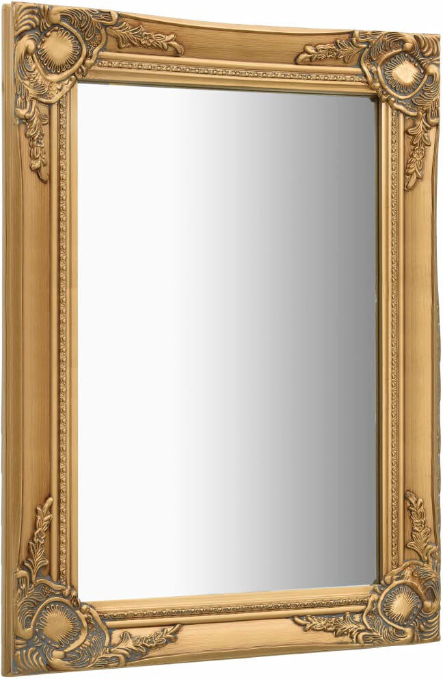 Astoria Grand Ginter Rectangle Mirror Gold 50cm H x 80cm W