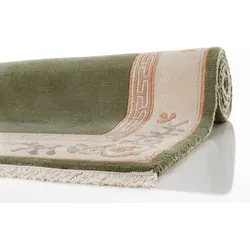 TEPGO Nepalteppich Evergreen grün 40 x 60 cm