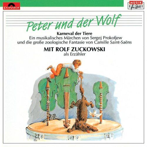 Rolf Zuckowski - Das grosse Abenteuer Musik Vol. 6 - Peter und der Wolf/Karneval der Tiere - Preis vom 14.10.2026 23:07:16 h