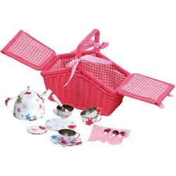small foot Picknickkorb Bunte Blumen