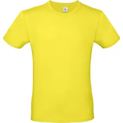 B&C Herren T-Shirt #E150 TU01T solar yellow XS