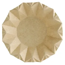 Schachtel mit 800 Kraftpapier-Schüsseln, 16 cm, Modell Bali