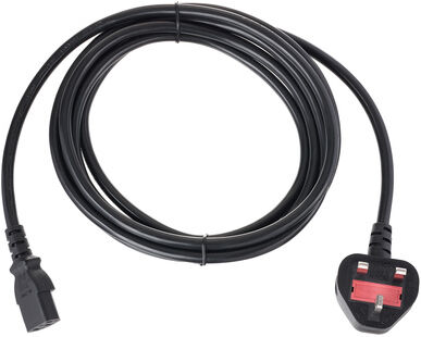 the sssnake Powercord UK C13 3m Schwarz