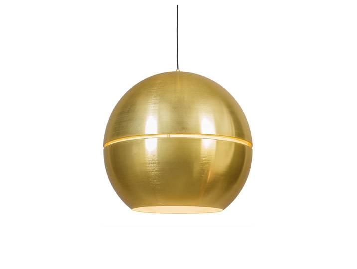 Suspension Art Déco dorée 50 cm - Slice
