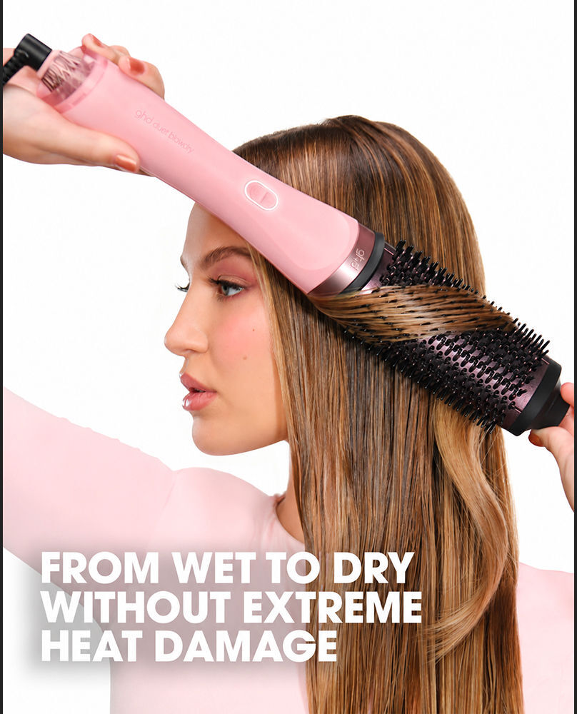 ghd duet brushdry 2-en-1 brosse séchante Notre Rose 2 u
