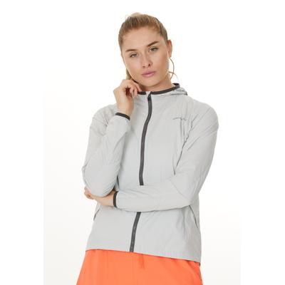 Laufjacke ENDURANCE "Feather", Damen, Gr. 40, grau, Polyamid, unifarben, normal, ohne Ausschnitt, Jacken, mit reflektierenden Elementen