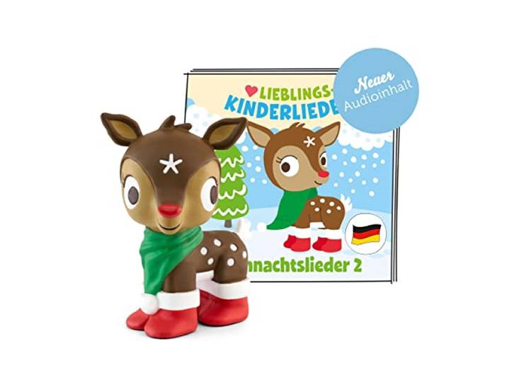 tonies Hörfiguren für Toniebox, Lieblings-Kinderlieder – Weihnachtslieder 2, Kinderlieder ab 3 Jahren, Spielzeit ca. 55 Minuten