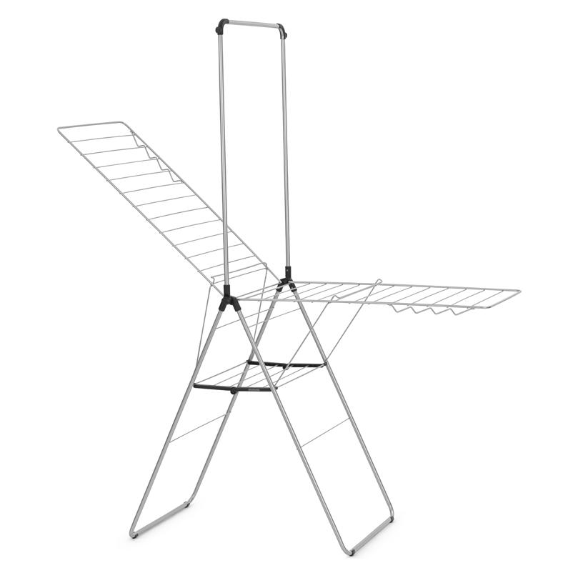 Brabantia Trockengestell 25 Meter mit KleiderstangeMetallic (25 m) (B098SV3PS1)