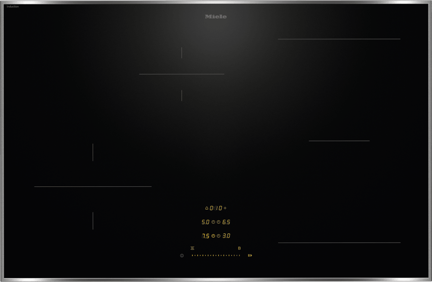 Miele KM8482FR autarkes 80,6 cm Induktionskochfeld 4 Kochzonen 12911400