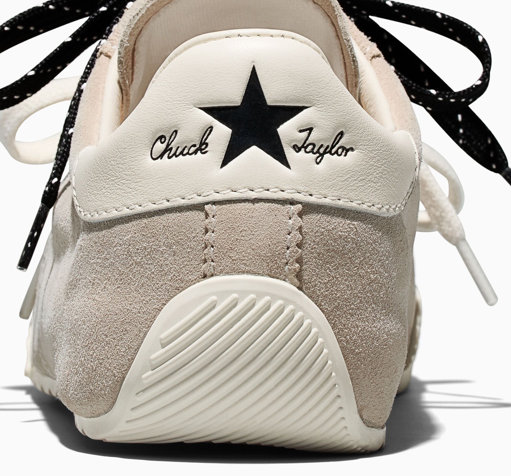 Sneaker CONVERSE "CHUCK LO PRO", Damen, Gr. 41, beige (egret, egret, schwarz), Leder, Schuhe Sneaker egret, egret, schwarz 41