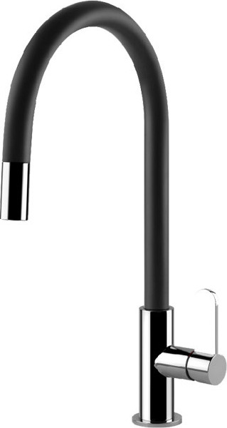 Gessi 60077, Ziehen, Schwarz, Hebelgriffe, Einzelbild, 3/8", Typ J