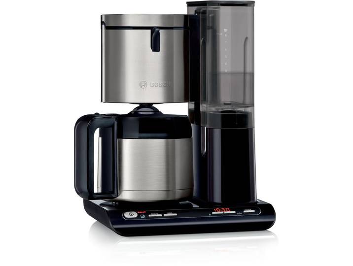 Bosch Filterkaffeemaschine, Styline, Schwarz, TKA8A683
