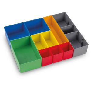 Bosch-Sortimo Einsatzbox Insetboxenset H3, für i-BOXX 72, 14-teilig